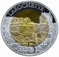 купить Люксембург 5 евро 2014 "Замок Ларошетт" в буклете