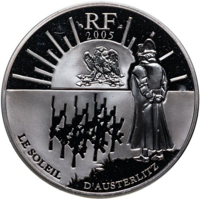 купить Франция 1,5 евро (euro) 2005 "200-летие битвы под Аустерлицем. Солнце Аустерлица"