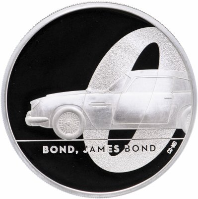купить Великобритания 2 фунта 2020 "Агент 007 Джеймс Бонд" в футляре с сертификатом