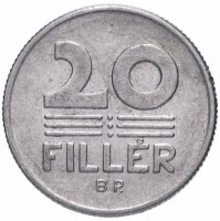 Купить Венгрия 20 филлеров 1967-1989, случайная дата