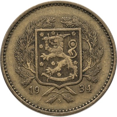 купить Финляндия 10 марок (markkaa) 1934