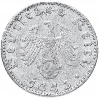 купить Германия, Третий рейх 50 рейхспфеннигов 1943 J