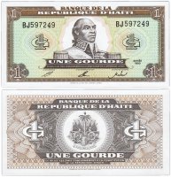 купить Гаити 1 гурд 1993 (Pick 259b)