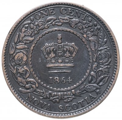 купить Канада, Новая Шотландия 1 цент (cent) 1864
