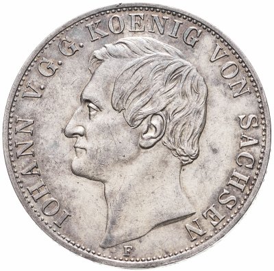 купить Саксония 2 талера 1855 Иоганн