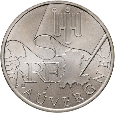 купить Франция 10 евро 2010 "Регионы Франции - Овернь"