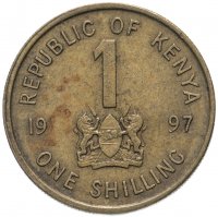 купить Кения 1 шиллинг 1995-1998, случайная дата