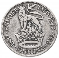 Купить Великобритания 1 шиллинг (shilling) 1932