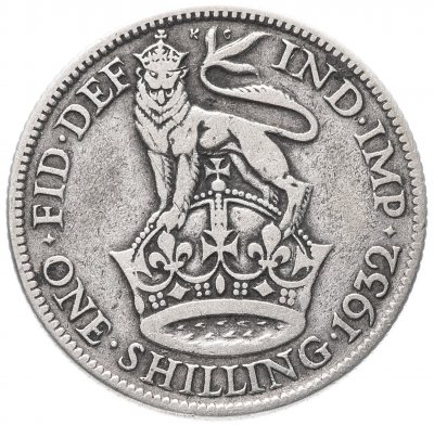 купить Великобритания 1 шиллинг (shilling) 1932