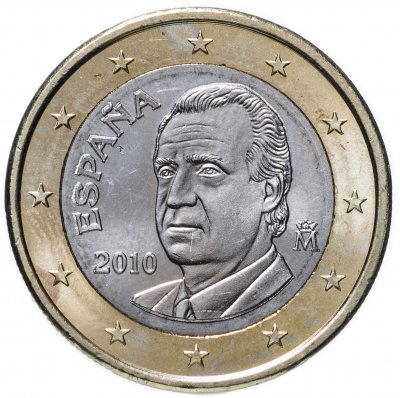 купить Испания 1 Евро 2010