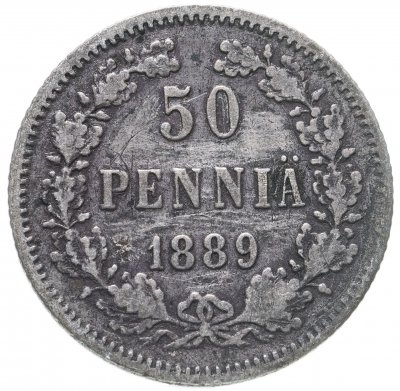 купить 50 пенни 1889 L, для Финляндии