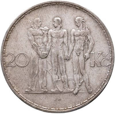 купить Чехословакия 20 крон (korun) 1933