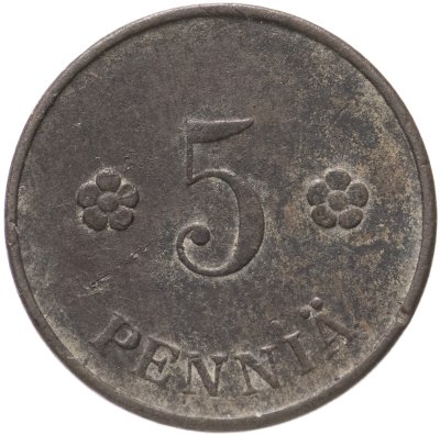 купить Финляндия 5 пенни (pennia) 1920