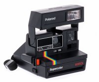 Купить Фотоаппарат "Polaroid Supercolor 635CL" в оригинальной коробке, пластмасса, Великобритания, 1980-1990 гг.