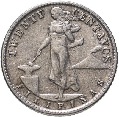 купить Филиппины 20 сентаво (centavos) 1945