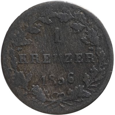 купить Германия, Гессен-Дармштадт 1 крейцер 1856