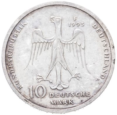 купить Германия 10 марок 1995 "800 лет со дня смерти Генриха Льва" (F)