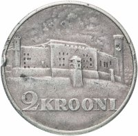 Купить Эстония 2 кроны (krooni) 1930 Замок Тоомпеа в Таллине