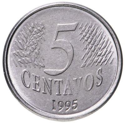 купить Бразилия 5 сентаво (centavos) 1995