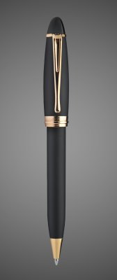 купить Шариковая ручка Aurora Ipsilon satin Black PGT, в подарочной коробке, Покрытия: позолота, позолота, смола, 2026 г.