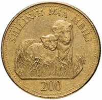 купить Танзания 200 шиллингов 1998-2014, случайная дата