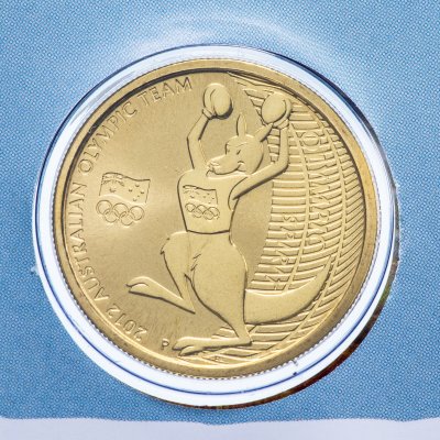 купить Австралия 1 доллар 2012 Австралийская олимпийская сборная в буклете