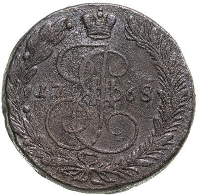 купить 5 копеек 1768 ЕМ орёл 1770-1777, нового образца