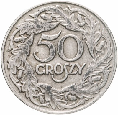 купить Польша 50 грошей (groszy) 1923