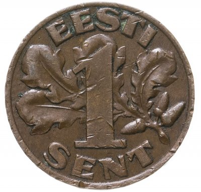 купить Эстония 1 сент (sent) 1929