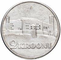 Купить Эстония 2 кроны 1930 "Замок Тоомпеа в Таллине"