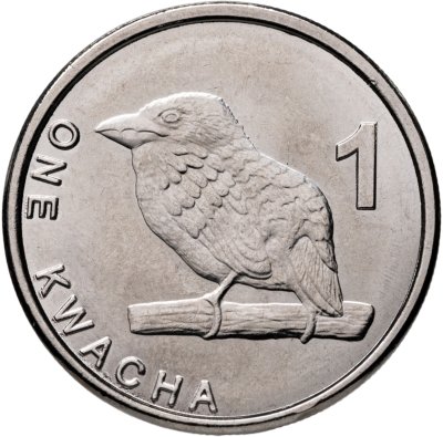 купить Замбия 1 квача (kwacha) 2024-2025
