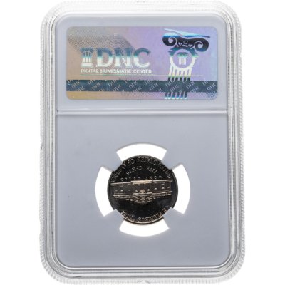 купить США 5 центов (cents) 1977 S "Jefferson Nickel (Джефферсон)" в слабе DNC PF66