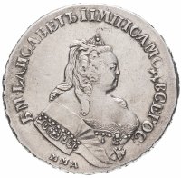 купить 1 рубль 1744 ММД, Биткин №114(R1)