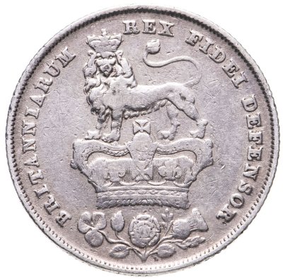купить Великобритания 1 шиллинг (shilling) 1826