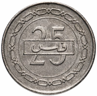 купить Бахрейн 25 филсов (fils) 2002-2007, случайная дата