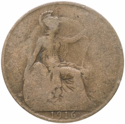 купить Великобритания 1 пенни 1916