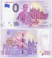 купить 0 евро (euro) "Пий XI" 2019 1-серия (NEW)