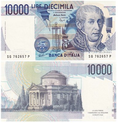 купить Италия 10000 лир 1984 (Pick 112c)