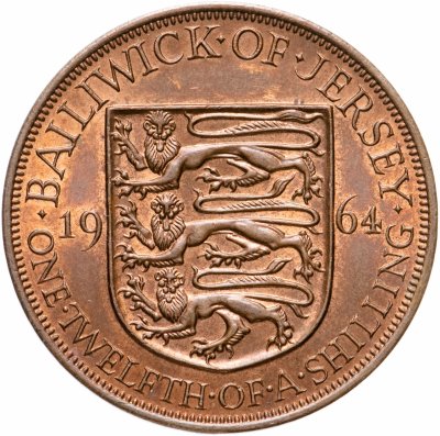 купить Джерси 1/12 шиллинга 1964