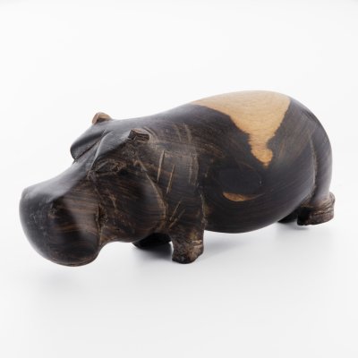 купить Статуэтка "Бегемот", дерево, резьба, Африка, 2010-2015 гг.