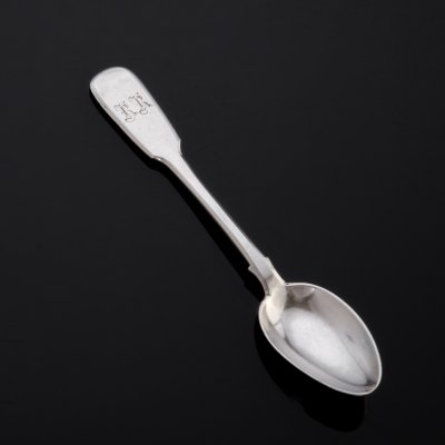 купить Ложка чайная с монограммой, металл, Российская империя, 1894 г.
