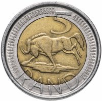 Купить ЮАР 5 рандов 2004