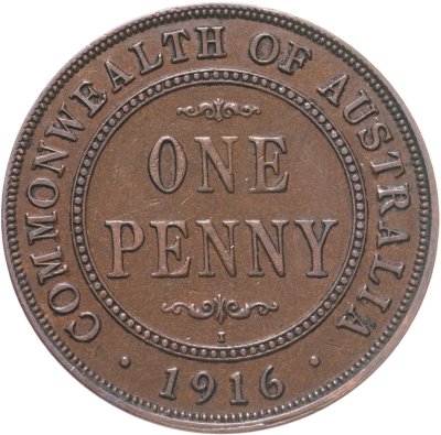 купить Австралия 1 пенни (penny) 1916