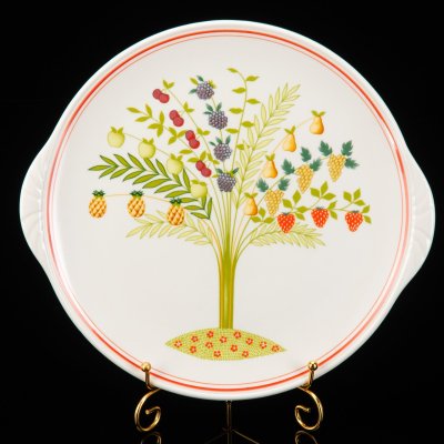 купить Блюдо сервировочное (поднос), коллекция Bon Appetit, фарфор, vitro, Villeroy & Boch, Германия, 1983-1989 гг.