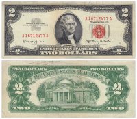 купить США 2 доллара 1963A (Pick 382b)