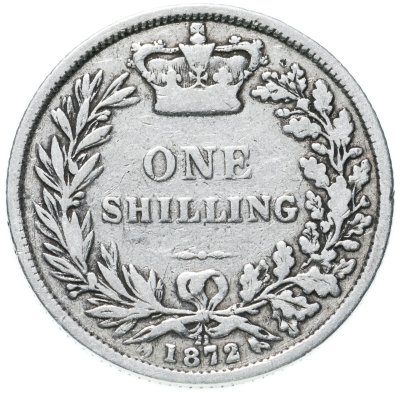 купить Великобритания 1 шиллинг (shilling) 1872