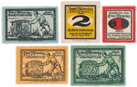 купить Германия (Саксония: Фрайберг) набор из 5 нотгельдов 1920-1921