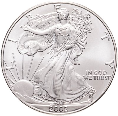 купить США 1 доллар 2002 UNC "Шагающая свобода - Американский орел"