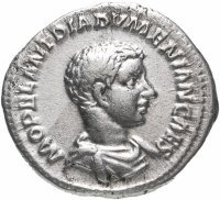 купить Римская империя, Диадумениан, 217-218 годы., Денарий.
