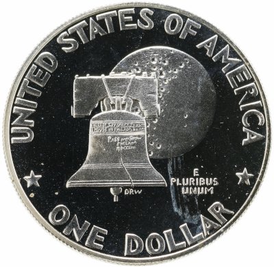купить США 1 доллар (dollar) 1976 S 200 лет независимости США знак монетного двора "S" - Сан-Франциско